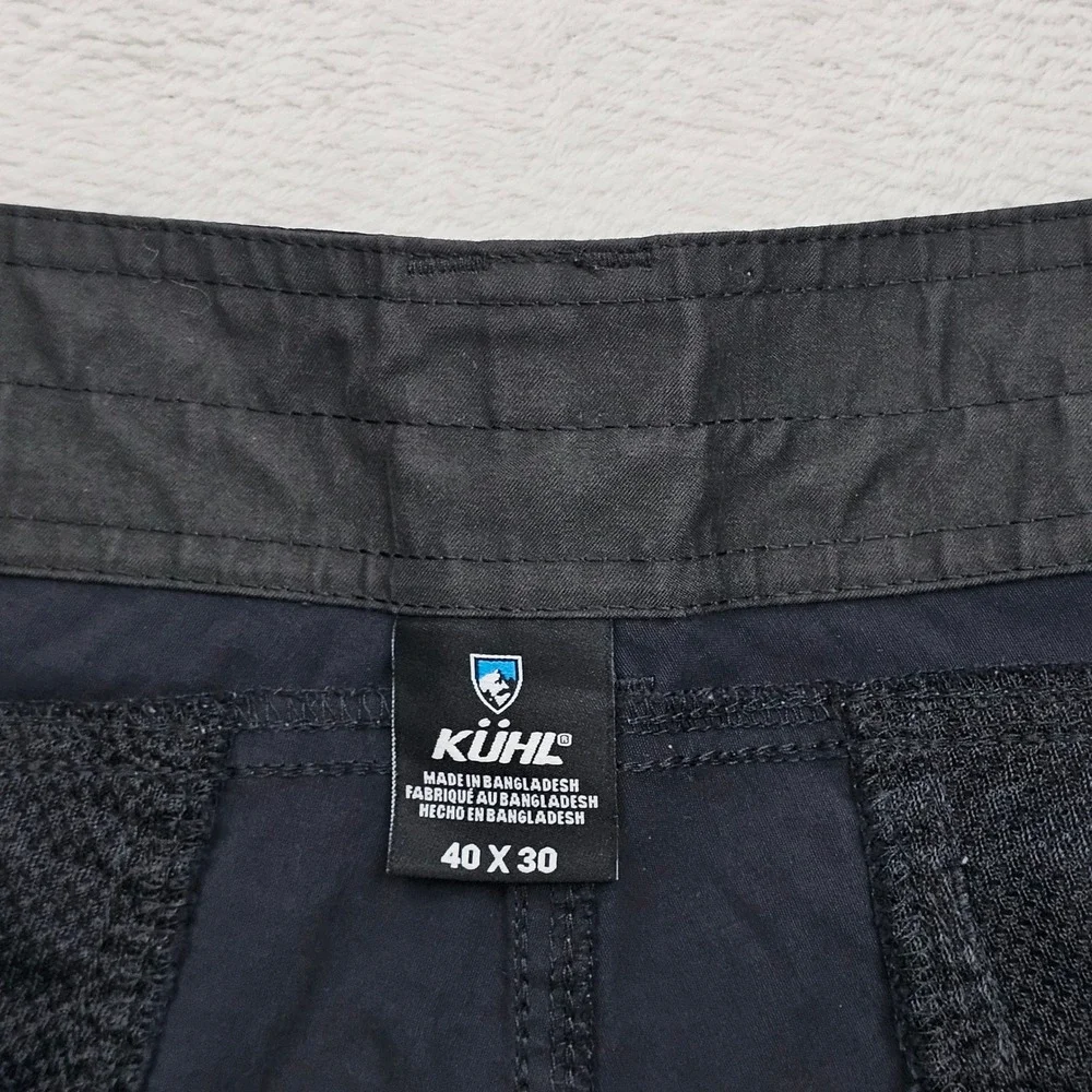 KUHL Renegade Pants Mens 40x29 Dark Gray Technical Hiking Outdoor Gorpcore